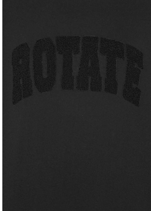 Iris heavy crewneck sweat Sort ROTATE SUNDAY